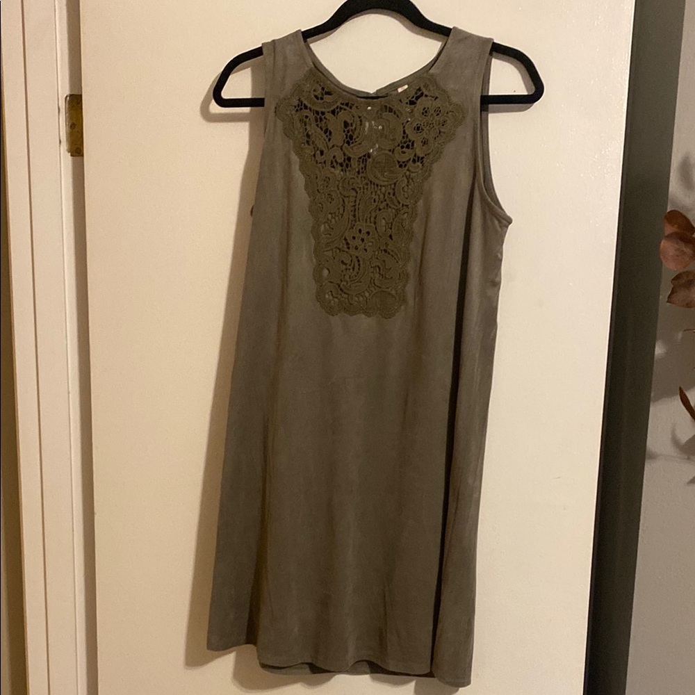 Olive Green Dress